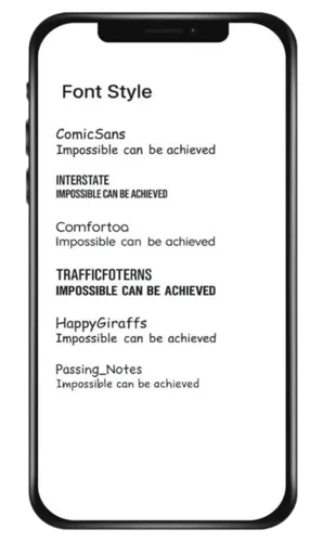 Font Styles